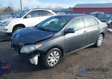2009 Toyota Corolla Le from USA, damaged, VIN 2T1BU40E79C174540